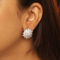 Aaliyana Earrings Silver