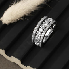 Aelis Diamond Ring Free Size