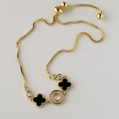 Clover Bracelet-Adjustable