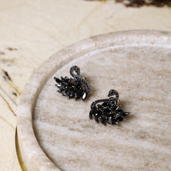 Black Swan Earrings