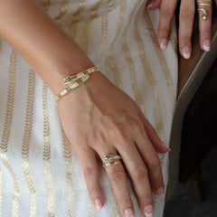 Black & White: Serpent Ring-Free Size