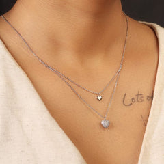 Double Heart Pendant