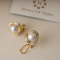 Floria Pearl Earrings