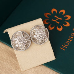 Flower Diamond Earrings