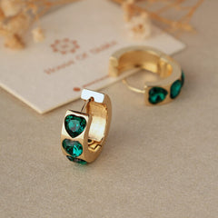 Green Bali Earrings
