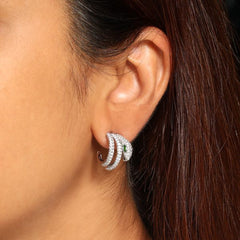 Green Eyed Serpent Earrings