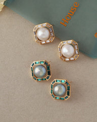 Square Leyna Earrings