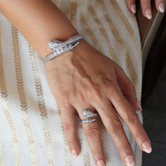 Nagin Diamond Ring-Free Size