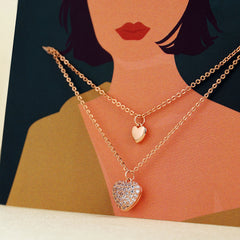 Double Heart Pendant