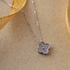 Clover Pendant-Silver