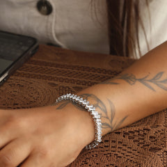 Ithaca White Diamond Bracelet