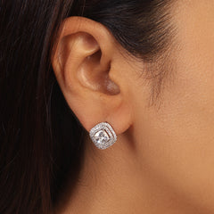 Genoa Earrings-Silver