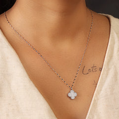 Clover Diamond Pendant