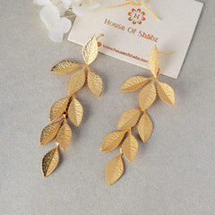Leaf Dangler Earrings