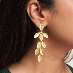 Leaf Dangler Earrings