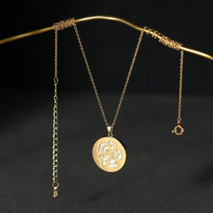 MOP Roza Diamond Pendant- Both ways