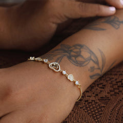 Mickey Heart Bracelet