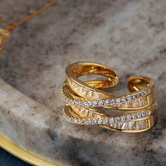 Niloofar Diamond Ring Adjustable