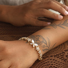 Ninfa Flower Diamond Bracelet