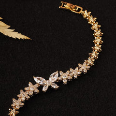 Ninfa Flower Diamond Bracelet