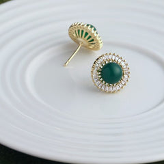 Panna Green Emerald Earrings