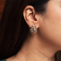 Rainbow Diamond Earrings