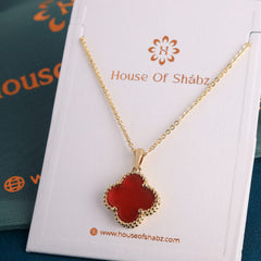 Red Agate Stone Pendant