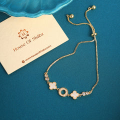 Clover Bracelet-Adjustable