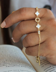 Clover Bracelet-Adjustable