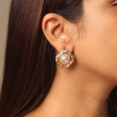 Square Leyna Earrings