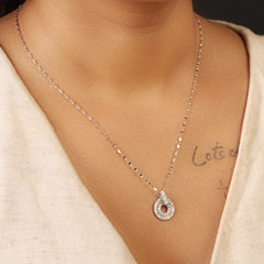 Zinovia Round Pendant