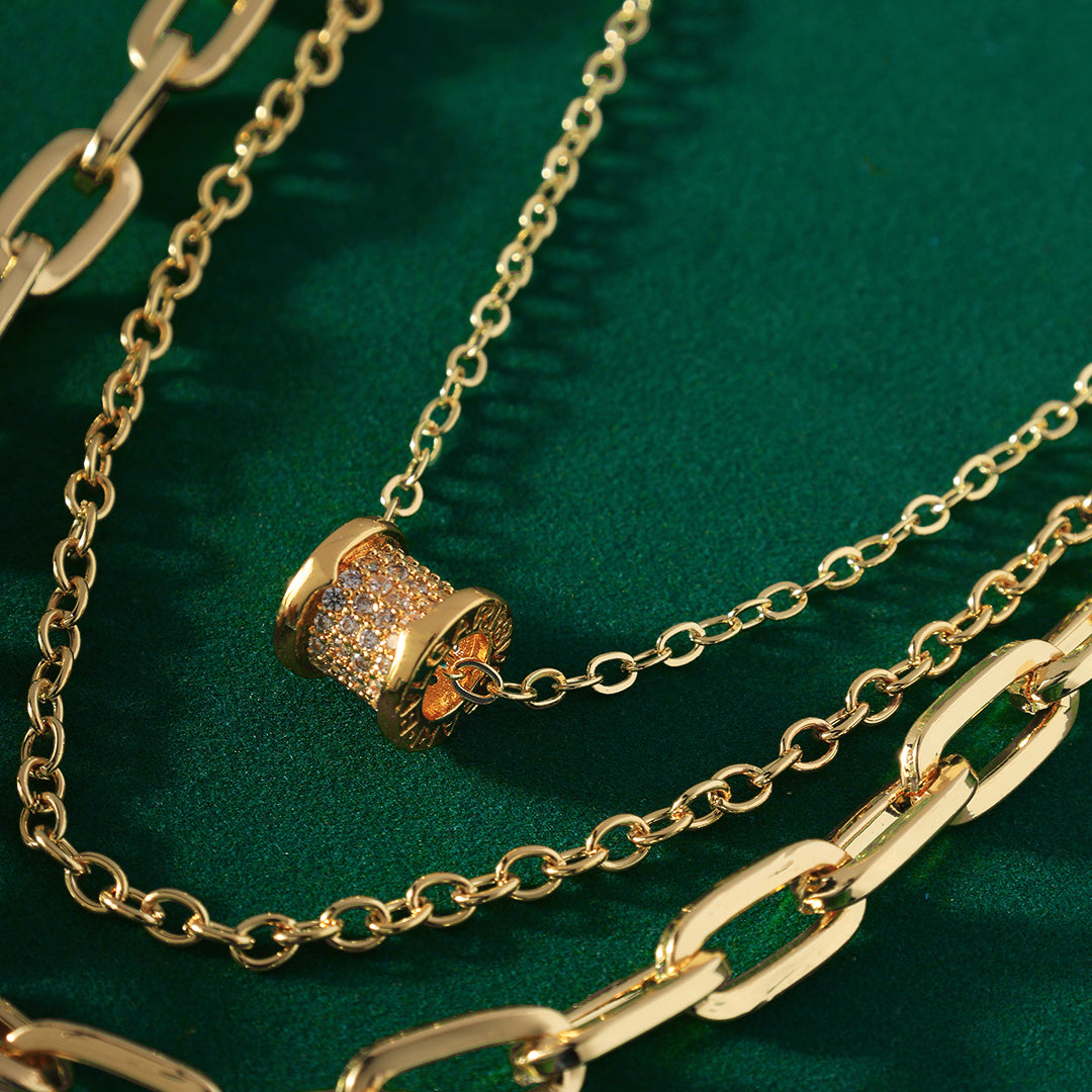 Bb Stack Chain 3 Line Derin Stack Chain – House of Shábz