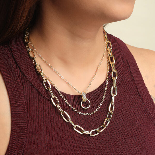 3 Line Zinat  Stack Chain