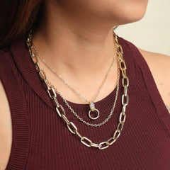 3 Line Zinat  Stack Chain