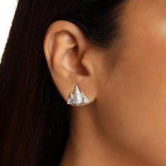 Airplane Diamond Earrings