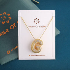 Alphabet Pendant G