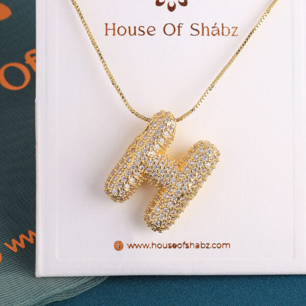 Alphabet Pendant H