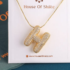 Alphabet Pendant H