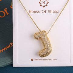 Alphabet Pendant J