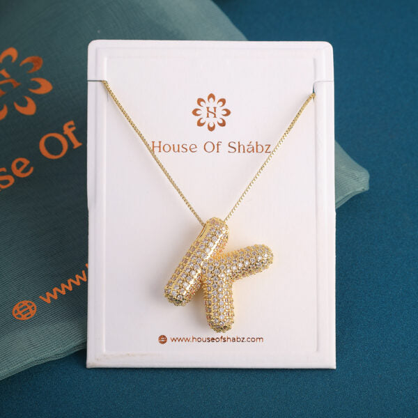 Alphabet Pendant K