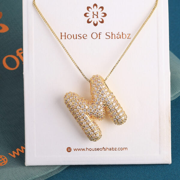 Alphabet Pendant M