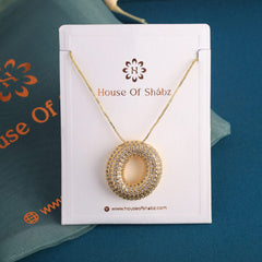 Alphabet Pendant O