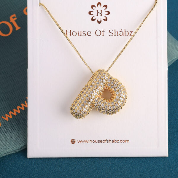 Alphabet Pendant P