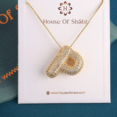 Alphabet Pendant P