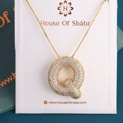 Alphabet Pendant Q