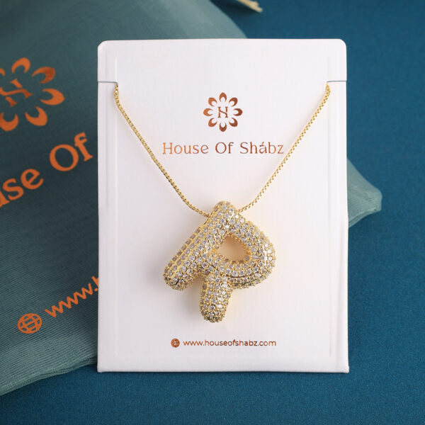 Alphabet Pendant R