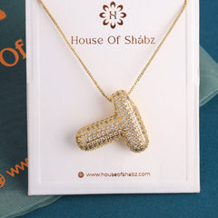Alphabet Pendant T