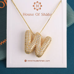 Alphabet Pendant W