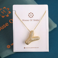 Alphabet Pendant Y
