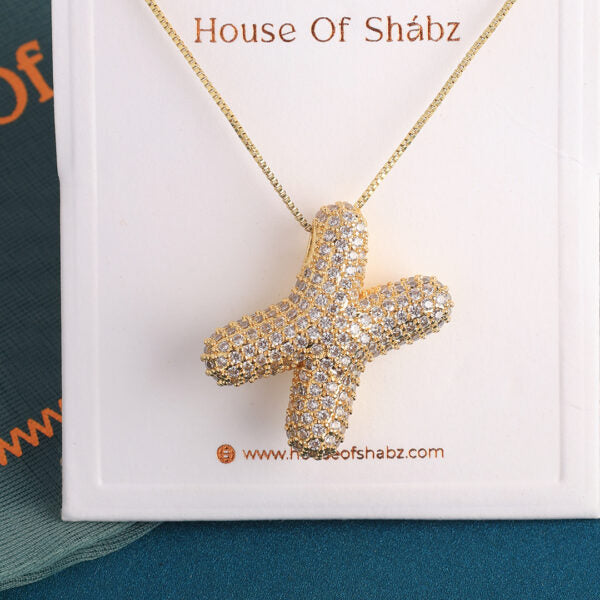 Alphabet Pendant X
